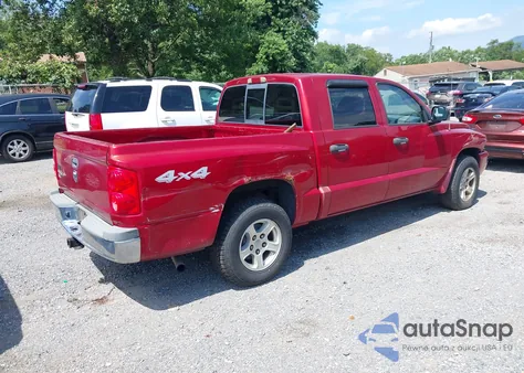 2006 Dodge Dakota Slt из США, поврежденный, VIN 1D7HW48K26S526289